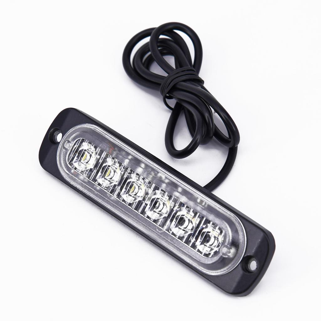 20X 12V-24V 18W Car White 6LED DRL Fog-Light Headlight Flash Lamps Running Light