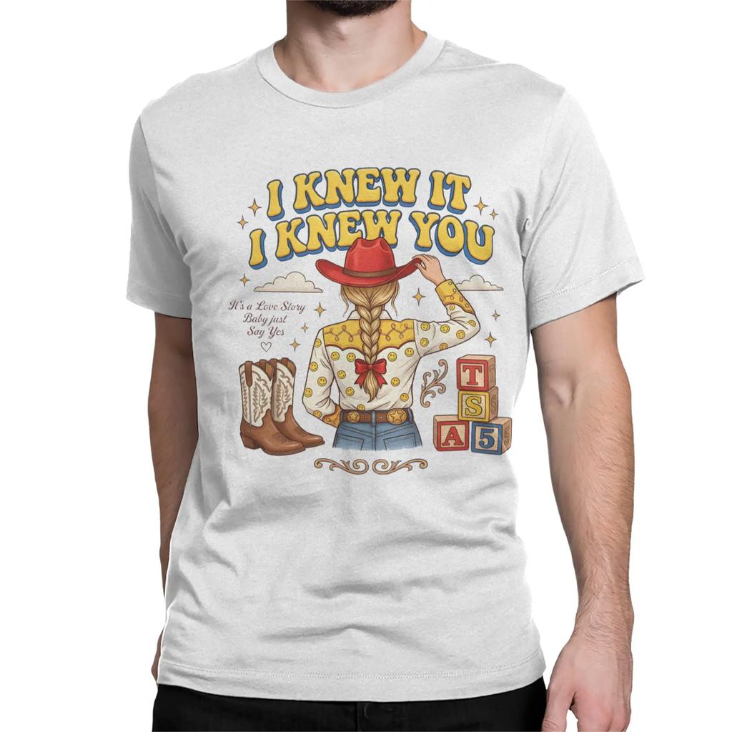 Unisex Wounisex I Knew It I Knew You Country T Shirt Ts5 Pure Cotton Tops Funny Short Sleeve Round Neck Tees Gift Idea Tshirt