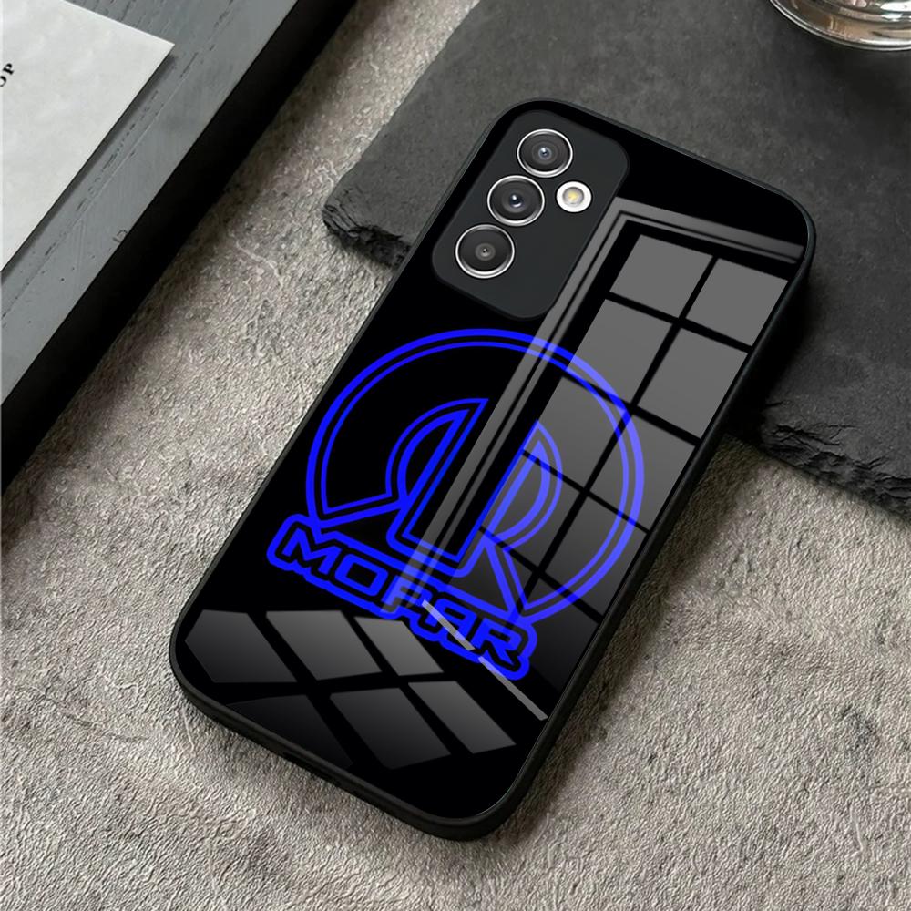Чехол для телефона Mopar Parts для S24 Ultra Samsung S23 S22 S20 Fe S21 Plus Galaxy A54 A34 A24 A53 M54 Note 20 Закаленное стекло
