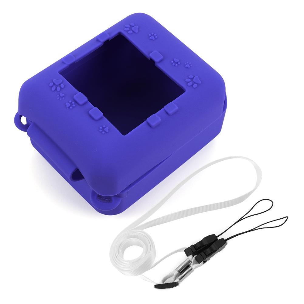 Силиконовый чехол-накладка Защитный чехол-рукав Ударопрочный Защитный чехол со шнурком для Виртуальных Электронных Питомцев Bitzees для Детей