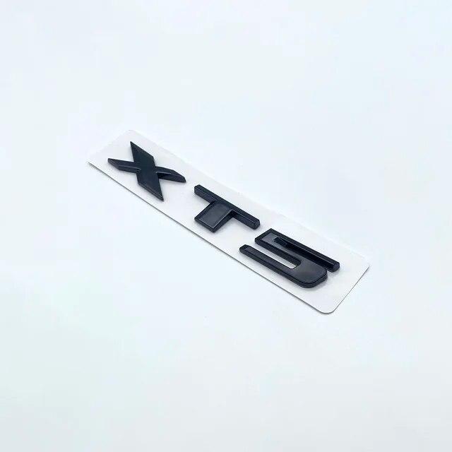 3D буквы и цифры эмблема для Cadillac XT4 XT5 XT6 XTS AWD крышка багажника автомобиля заводская табличка логотип наклейка хром глянцевый черный