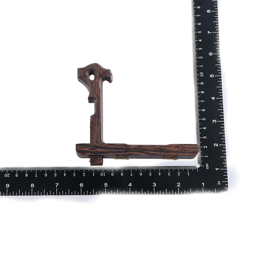 Home Wooden Picture Bracket 3-7inch Photo Frame Stand Easels Plate Holder Display Stand