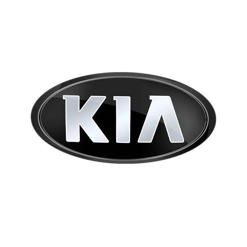 AANE1 Car Front Hood Emblem Rear Trunk Badge Sticker KIA Sportage Ceed Sorento Cerato Optima Picanto Rio Soul k3 k5 Stonic Fitting