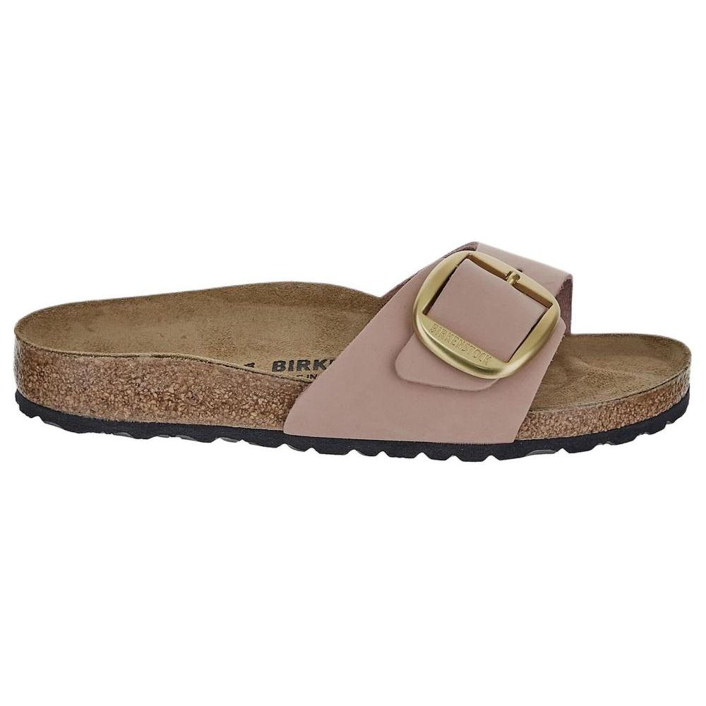 Birkenstock Универсальные Удобные Круглый Носок Противоскользящие Шлепанцы Женские сандалии Розовый 1027056