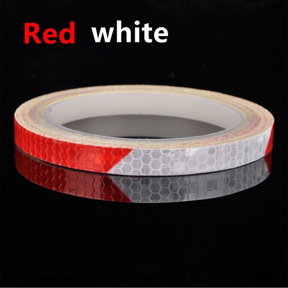Motorcycle Security warning tape Bike Reflective Stickers Cycling Accessories Wheel Rim Decal