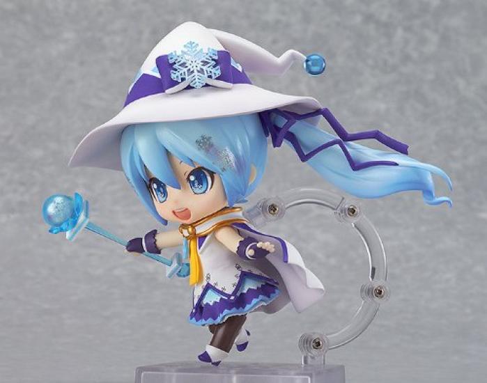 Nendoroid Character Vocal Series 01 Хацунэ Мику Снежная Мику Волшебная Снежинка ABS ПВХ окрашенная подвижная фигурка Вер. Немасштабируемый и