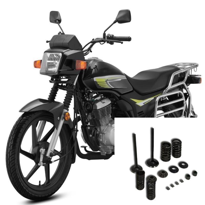 Прочные клапаны двигателя для мотоциклов CBF150 XR150 KTT150 SDH150 Конструкция с пониженным износом и повышенной термостойкостью