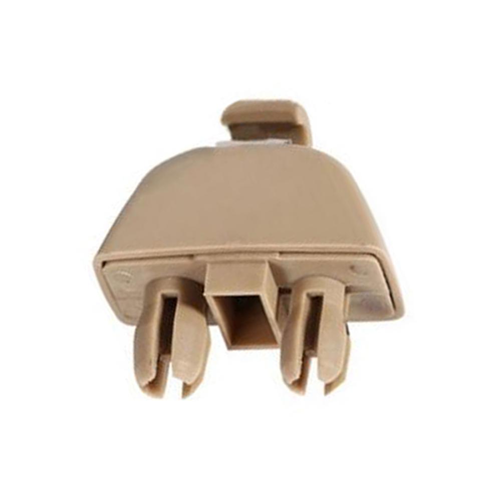 2 шт. 6RD857561 Клипсы-фиксаторы для держателя солнцезащитного козырька для VW Passat, бежевые