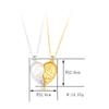 Zinc Zinc Alloy Clavicle Chains Fashion Jewelry Couple Necklace Magnetic Necklace Korean Style Necklace