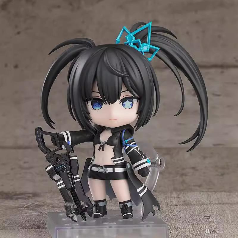 Очаровательный Чиби Нендороид 2155 Black Rock Shooter Алисия Модель Фигурки Экшн ПВХ 10см