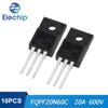 10 шт. FQPF20N60C MOSFET транзистор 20N60C 20A 600 В TO-220F