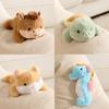Cartoon Animal Plush Refrigerator Magnets Ocean And Food Series With Soft Polyester Material Ideal For Home Decor