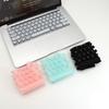 Portable Silicone Keyboard Film Silicone Keyboard Membrane For Laptop Convenient Manicure Typing Protect Long Nails Silicone Pad