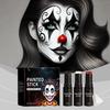 Halloween Face Body Painting Stick Kit Black/White/Red