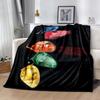 Stranger Things Blanket Suitable for sofas,travel, living rooms also a good gift for friends and family Suitable for all seasons.