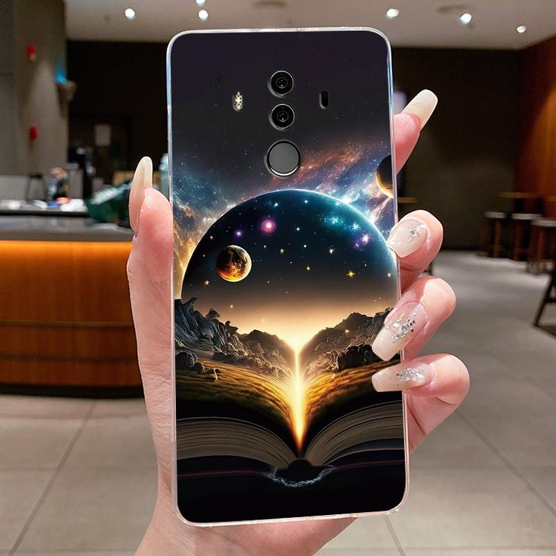Роскошный Милый Крутой Чехол Для Huawei Mate 10 Pro 10Pro Задняя Крышка Прозрачный Силиконовый TPU Чехол Для Телефона Для Huawei Mate 9 Mate9 Корпус