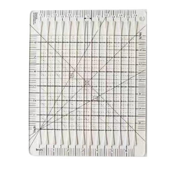 5 в 1 линейка для резки лоскутного шитья прозрачная швейная линейка с 14/26 канавками акриловый шаблон для квилтинга