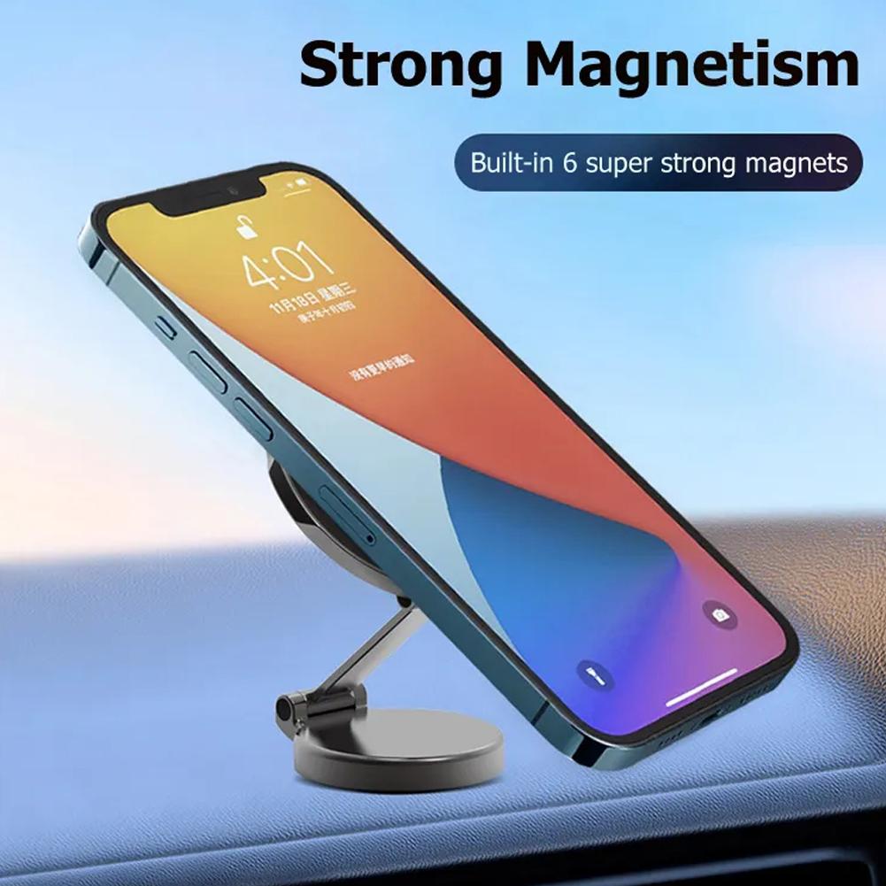 Магнитный держатель телефона для MagSafe Navigation Держатель мобильного телефона 720 Регулируемый поворот телефона Br F9J2