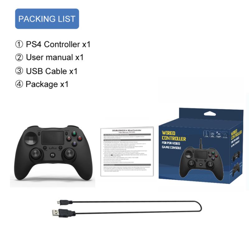 PS4 Wired Game Harder MB-P912W GamePad Gaming Controller Много цветов GamePad