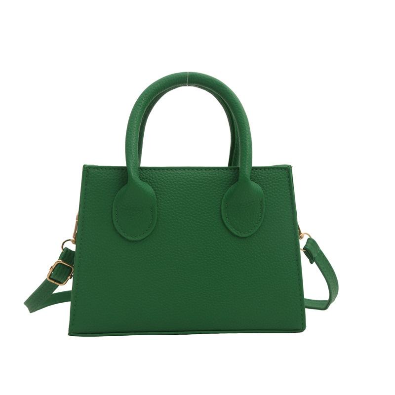 Летняя популярная сумка 2024 года, новая модная корейская версия, женская сумка, мини-сумка через плечо, универсальная маленькая квадратная сумка в иностранном стиле