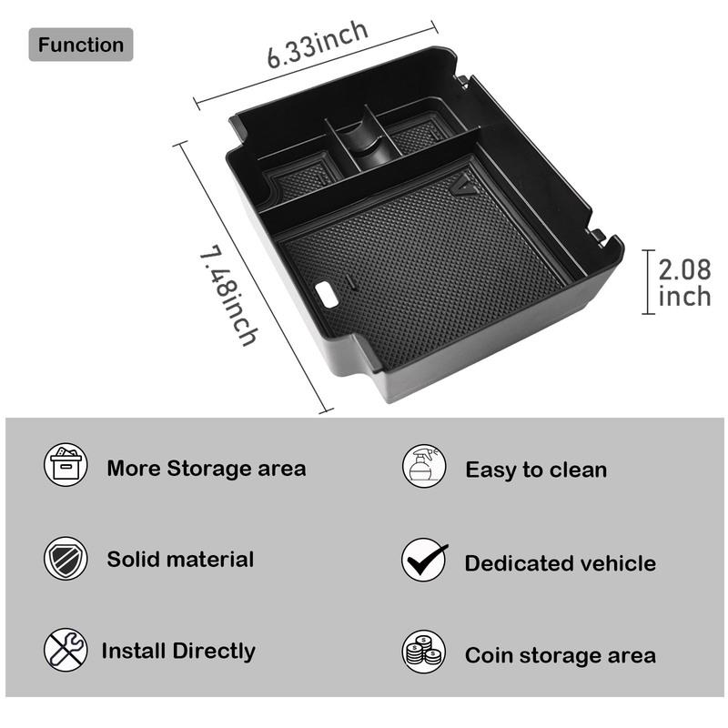 Center Console Armrest Storage Box Tray For INEOS Grenadier   2024 2025 Center Console Organizer Interior Accessories