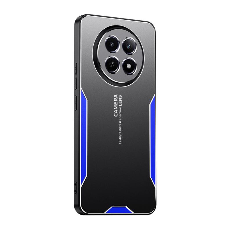 Применимо к чехлу для мобильного телефона OPPO Realme16Pro с треугольным лезвием, чехол RealmeNEO8 металлический, чехол для real me GT8Pro
