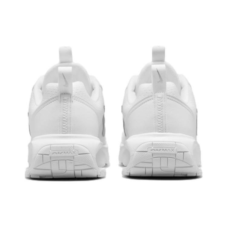 Nike Air Max Interlock Lite белые женские кроссовки серебристого цвета металлик DV5695-100