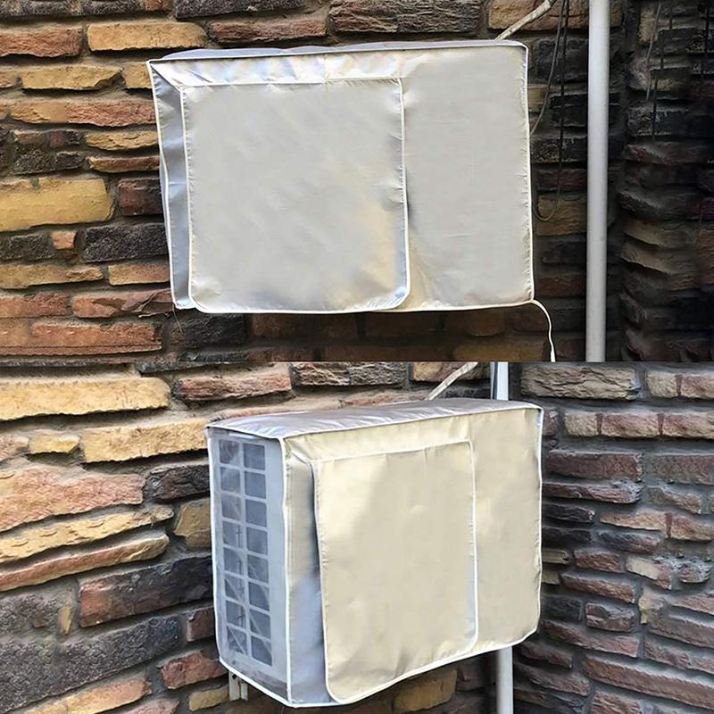 Крышка для наружного кондиционера, водонепроницаемый пылезащитный чехол, моющаяся, защита от пыли, защита от снега