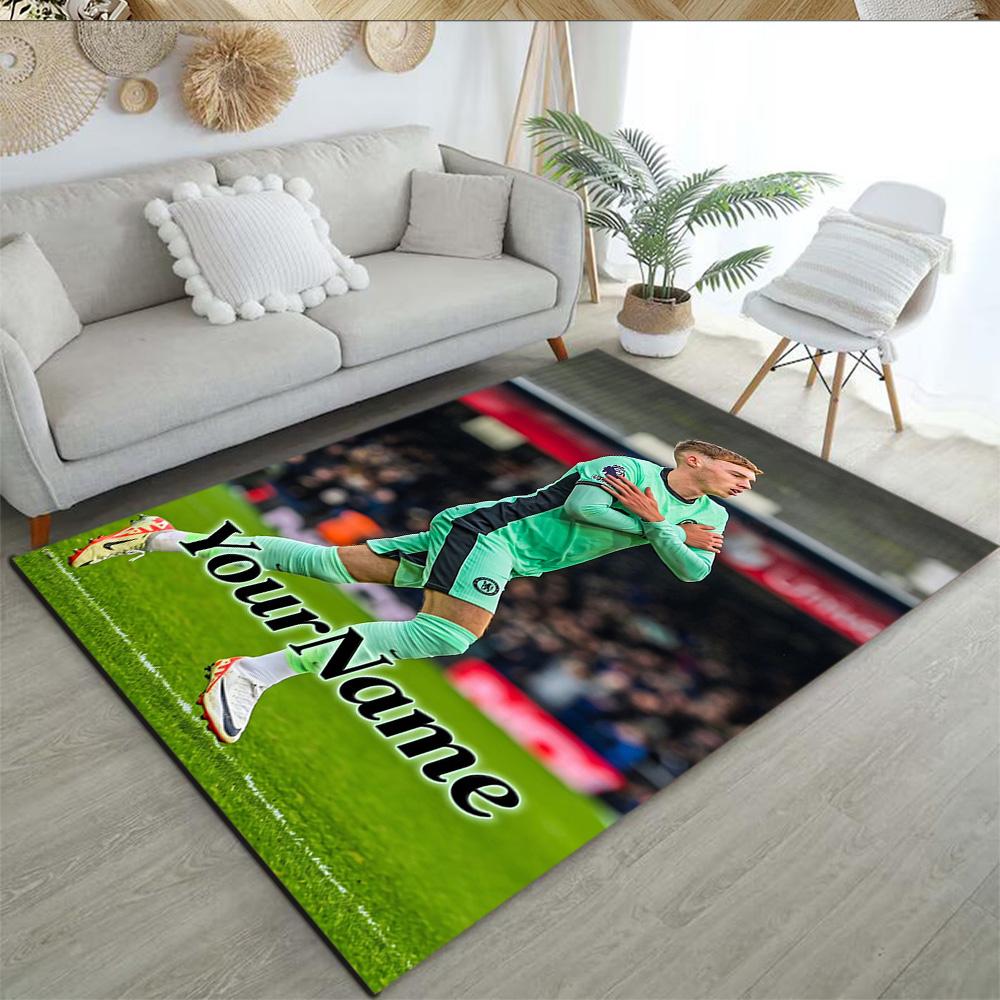 Chelsea Customizable Name Floor Mat Design for Dining Room Kitchen Bedrooms Outdoor Antislip Carpet Decorate Offices Best for Christmas