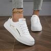 Fashion Women Casual Shoes 2025 Lace Up Flat Walking Sneakers Female Thick Sole Outdoor Luxury Fashion Women Sneakers Zapatos De Mujer