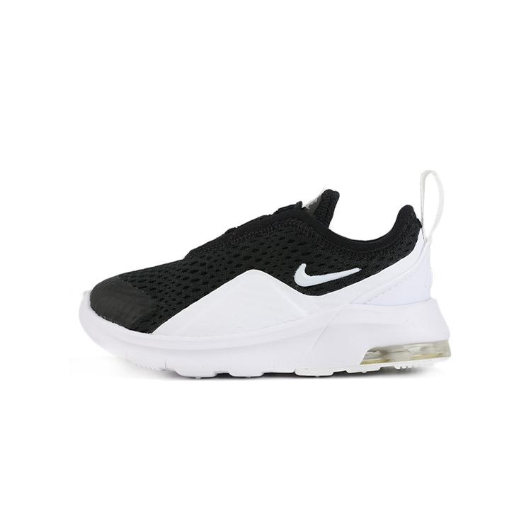 Nike Air Max Motion 2 Сетчатые Амортизирующие Низкие Детские Кроссовки Черно-Белые Для Младенцев И Малышей AQ2744-001