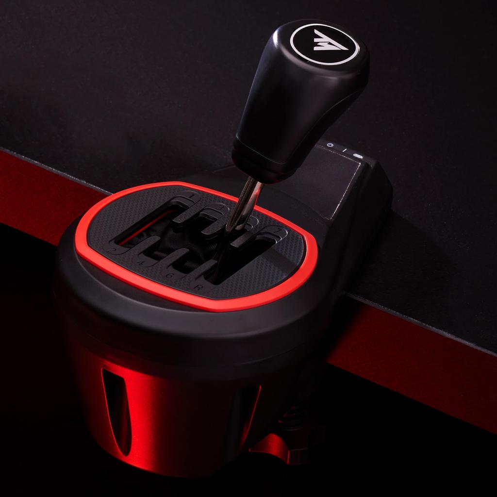 Рычаг переключения передач TH8S, совместимый с PS5, Xbox и Xbox Series Thrustmaster - Высокоточный H-образный Pattern PC, PS4, PS5, Pro, One, XS