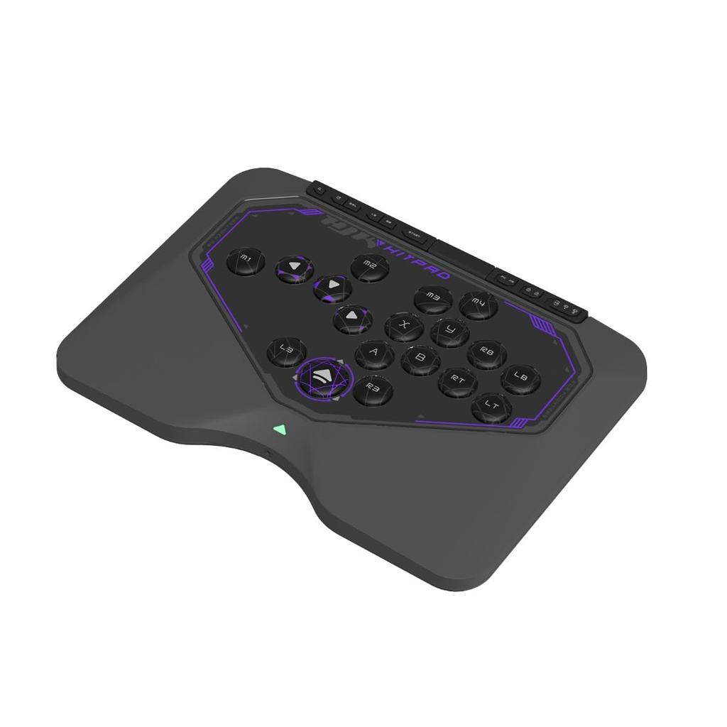HJKGAMING HJK HITPAD Классический черный Hitpad Бесрычажный контроллер Аркадный контроллер Тонкий Эргономичный Функция Аркадный контроллер Японский Авторизованный