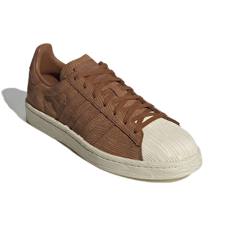 adidas Кроссовки унисекс Campus Woodgrain Коричнево-коричневые кремово-белые GX3950
