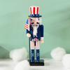 Great Nutcracker Ornament Handmade Colored Drawing Reusable Widely Use