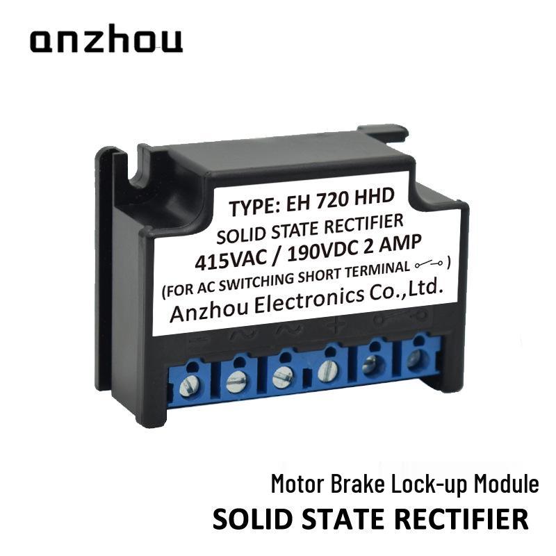 EH720HHD Motor Brake 190VDC Half-Wave Solid State Rectifier Module.