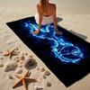 Tottenham Hotspur Football Club Microfiber Beach Towel, Lightweight And Quick-Dry, for Summer Travel, Beach Essential, Swimming Pool