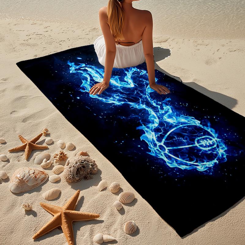 Tottenham Hotspur Football Club Microfiber Beach Towel, Lightweight And Quick-Dry, for Summer Travel, Beach Essential, Swimming Pool