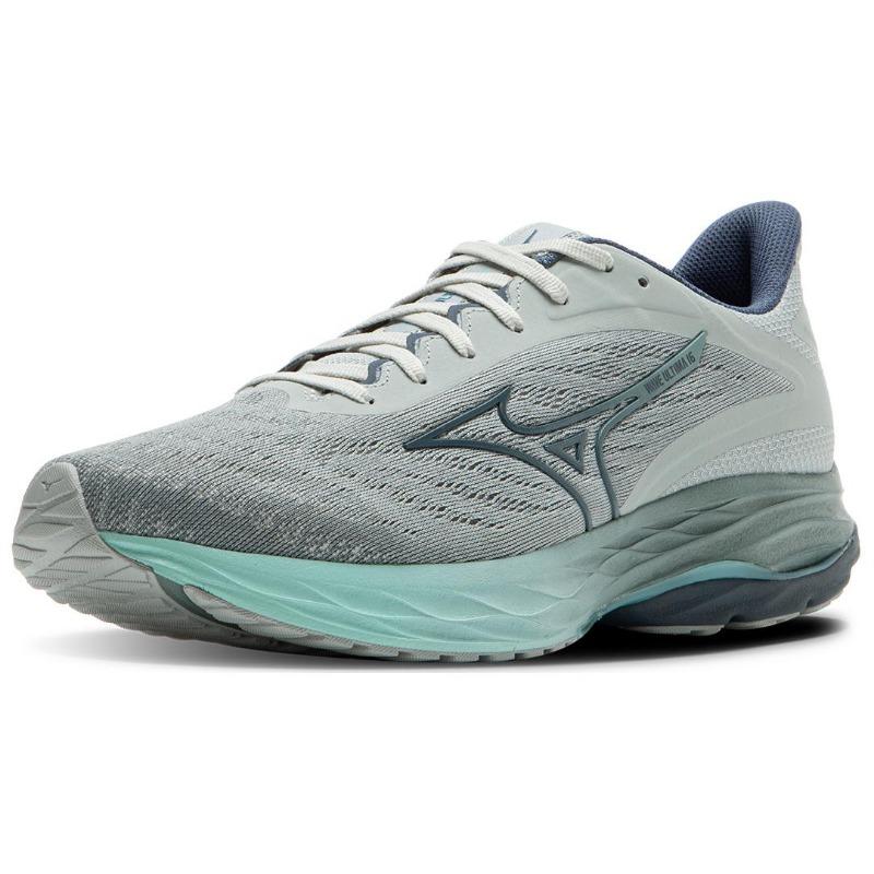 Mizuno WAVE ULTIMA 16 унисекс низкие удобные универсальные противоскользящие износостойкие беговые кроссовки светло-серые J1GC251931
