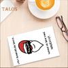 Funny Christmas Card for Him Her Humorous Cartoon Pattern Xmas Greeting Card Foldable Greeting Card with Envelope for Family Friend