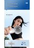 USB Rechargeable High-Speed Portable Handheld Fan with Digital Display