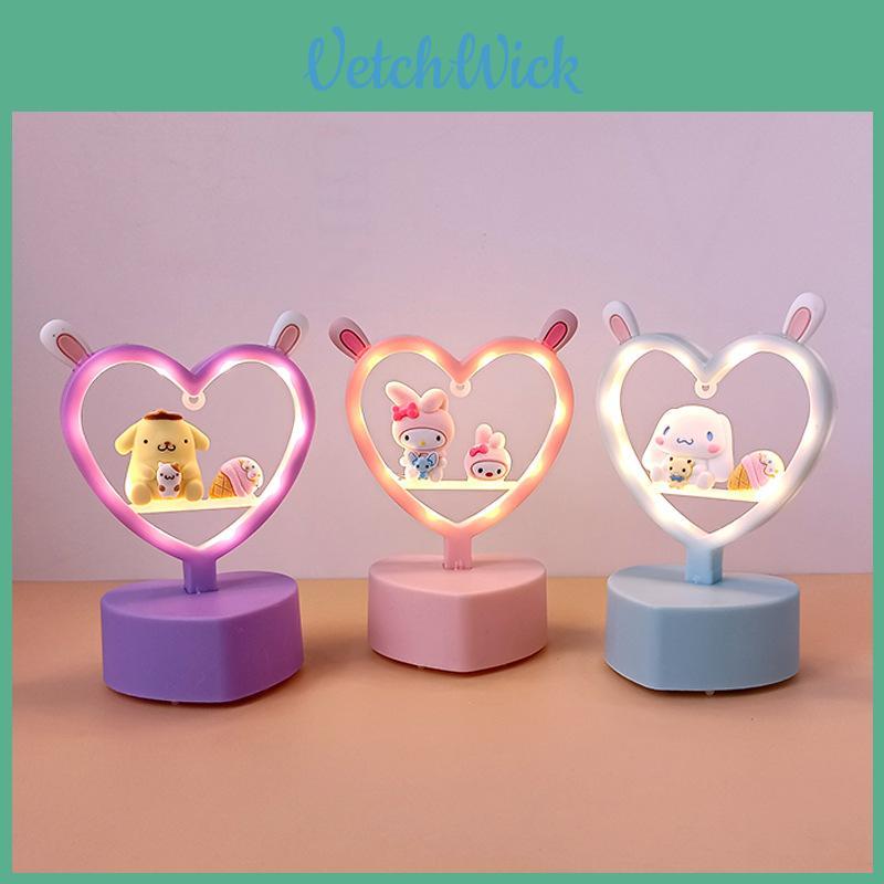 Милый DIY Зайчьи Уши Мультяшный Светодиодный Ночник Игрушка Для Детей Креативный И Романтичный Подарок на День Рождения
