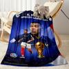 Mbappe 23 Blanket Durable Comfort Suitable for Office Couch Sofa Four Seasons Multipurpose Stylish Decor Gifts For Family Or Friends