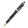 Great MONTBLANC fountain pen 146 Meisterstck Cap Type Black gold 14K mens Used