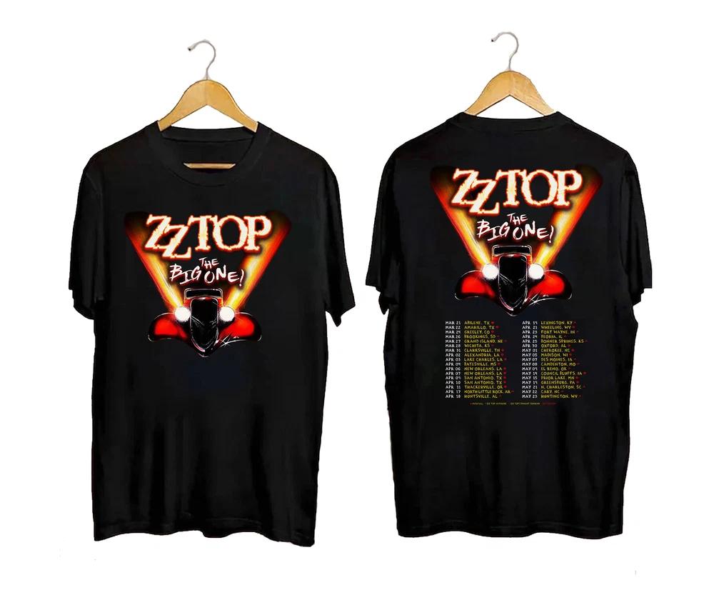 Zz Top The Big One Tour 2026 Vintage Concert Tshirt