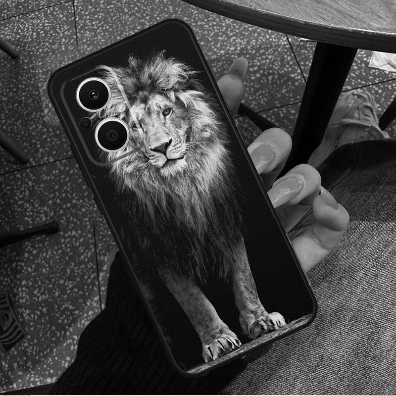Leopard Tiger Lion Animal Case For OPPO Reno 10 Pro 4 5 6 7 8 Lite 8T 4Z 5Z OPPO Find X5 Lite X2 X3 Neo X6 Pro Cover