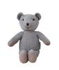 Broccoli House Stuffed Bear D Bear Small Kids Towel Washable 30cm Gray