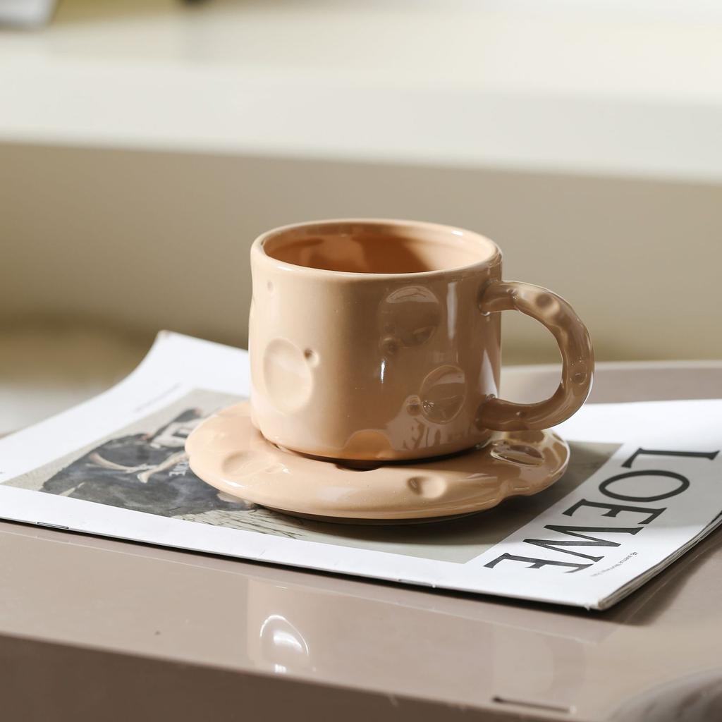 Керамические кофейные чашки и наборы тарелок Чашки для послеобеденного чая Десертная тарелка Кружка для молока Кофейная кружка Чашка для воды Чашки для завтрака Кружки для сока