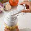 Multifunctional Vegetable Mincer 250ML Capacity Garlic Crusher Garlic Paste Maker  Small Household