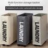 Foldable Laundry Basket Dirty Clothes Basket Clothes Yoga Storage Home Assortment Box with Wheel Laundry Organizer